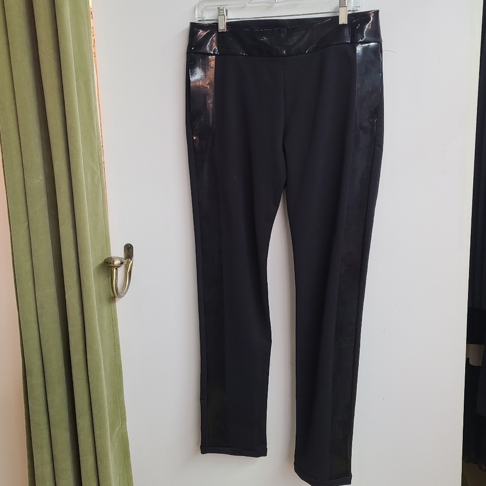 Les Chiffoniers Tuxedo Trim Leggings Pants
